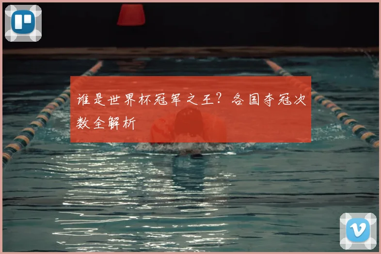 谁是世界杯冠军之王?各国夺冠次数全解析